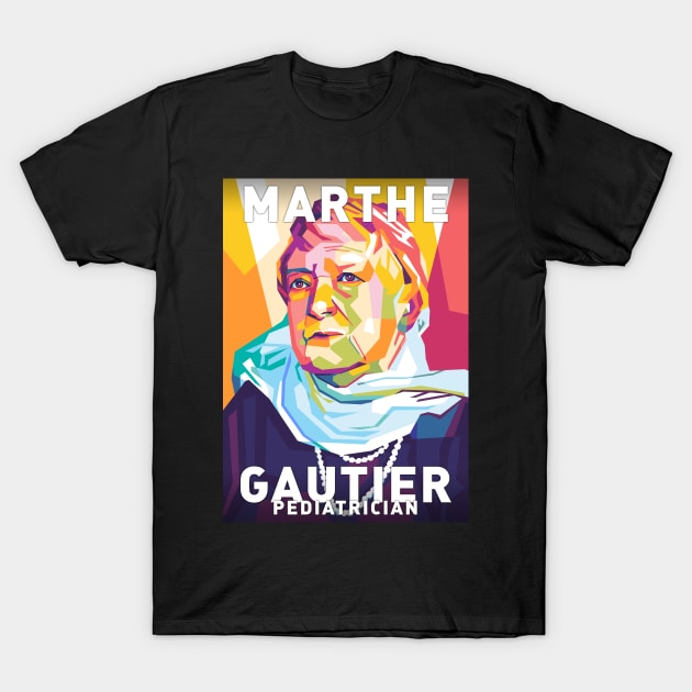 Marthe Gautier T-Shirt by Shecience